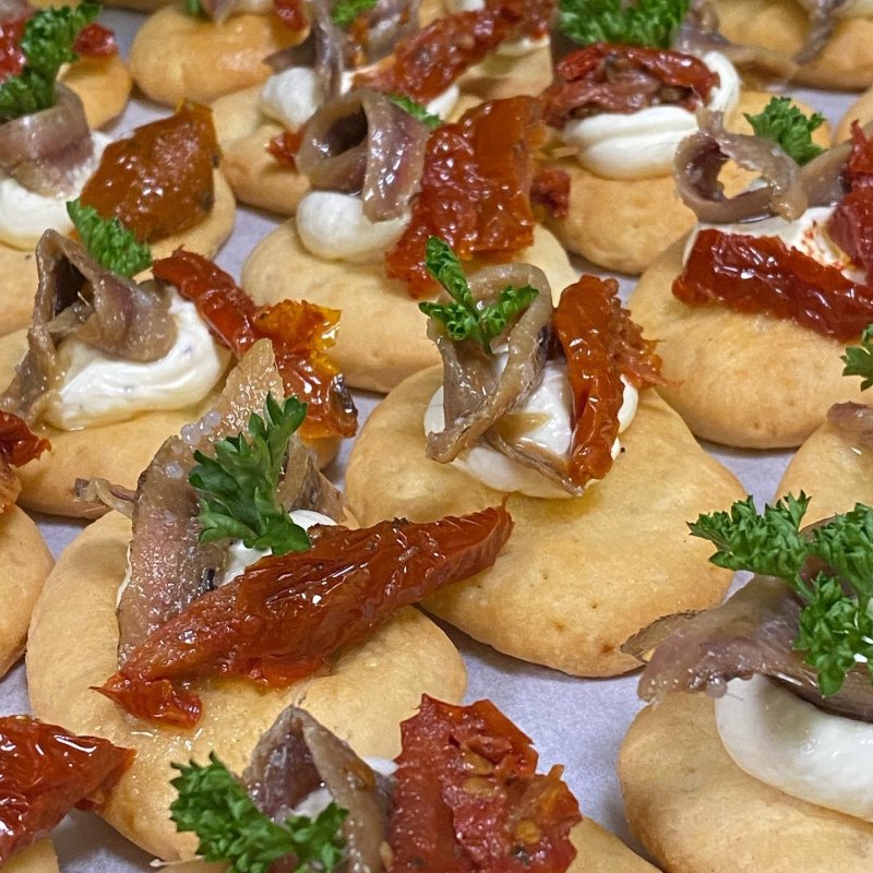 Stuzzichini salati per l'aperitivo